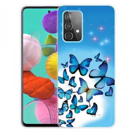 Fashion TPU Deksel for Samsung Galaxy A32 5G - Butterfly