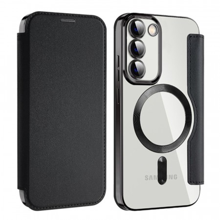 Tech-Flex Flip deksel Samsung Galaxy S23+ Plus 5G MagSafe Svart