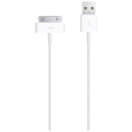 Apple USB til 30-pin 1m hvit