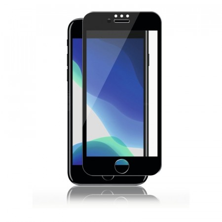 Panzer Premium skjermbeskyttelse Full-Fit Silicate Glass iPhone 7/8/SE (2020/2022) svart