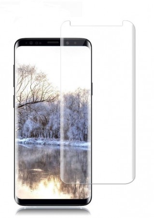 Lux herdet glass skjermbeskytter heldekkende Buet Galaxy S9