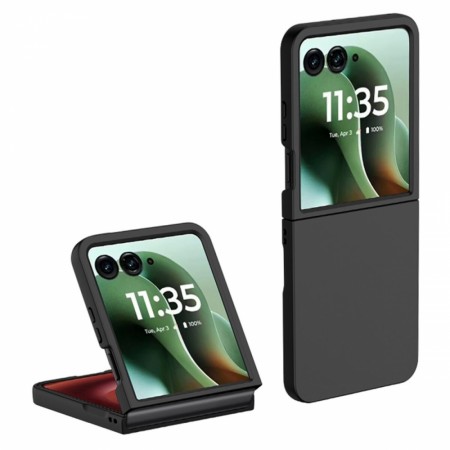 Tech-Flex PC Deksel Skin Feel til Motorola Razr 60 Ultra 5G svart