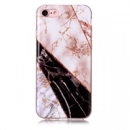 TPU Deksel for iPhone 7/8/SE (2020) - Marmor mønster