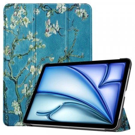 Deksel Tri-Fold Smart iPad Air (2024/2025/2026) - Blomster