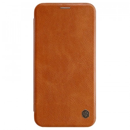 Nillkin Qin flip deksel for iPhone XR brun