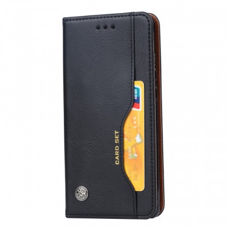 Flip Lommebok deksel ekstra kortlomme for Huawei P30 Pro svart