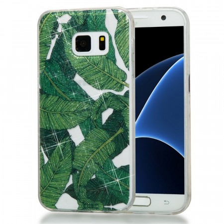 TPU Deksel Samsung Galaxy S7 - Plants