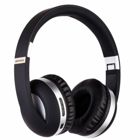 Bluetooth Hodetelefoner med Mikrofon Bluetooth 5.0 - Svart