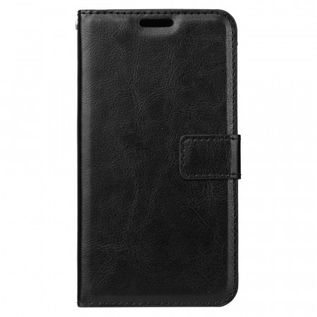 Lommebok deksel for Galaxy J6 plus (2018) svart