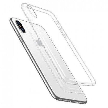 CAFELE iPhone XS Max Silikon Deksel - Gjennomsiktig
