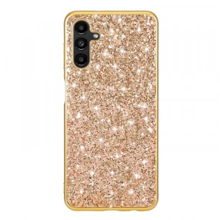 Fashion TPU Deksel Glitter Powder Samsung Galaxy S23 FE 5G - Gull