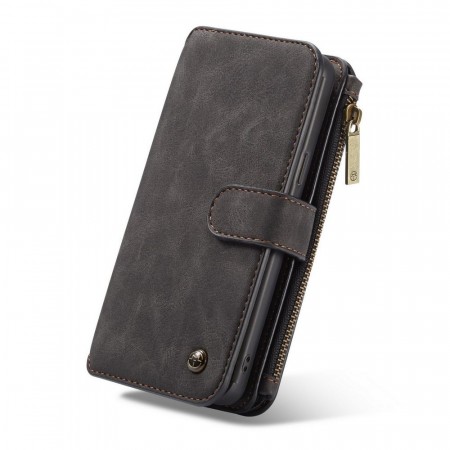 CaseMe 2-i-1 Lommebok deksel Galaxy S21 Ultra svart