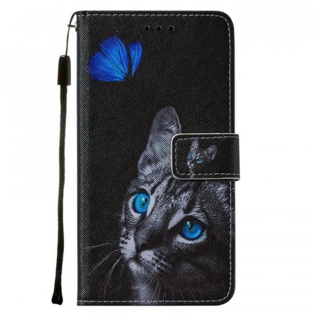 Lommebok deksel for iPhone 12 Mini - Katt