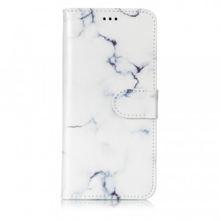 Lommebok deksel for Samsung Galaxy S9 hvit marmor