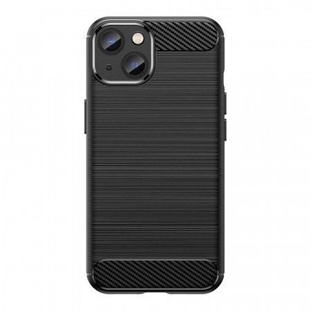 Tech-Flex TPU Deksel Carbon iPhone 14 svart