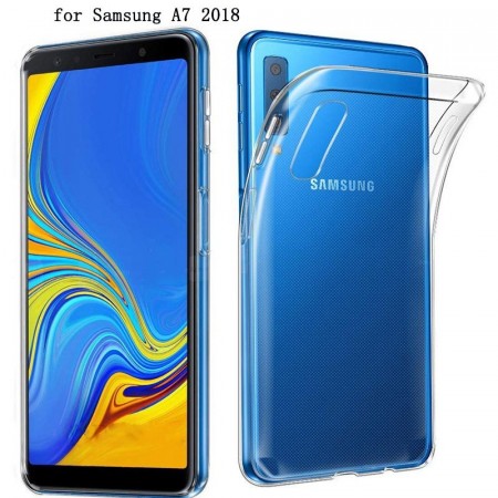 Lux TPU Deksel for Samsung Galaxy A7 (2018) Gjennomsiktig