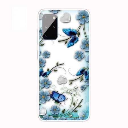 Fashion TPU Deksel for Samsung Galaxy A41 - Butterfly