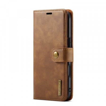 DG.Ming 2-i-1 Lommebok-deksel I Lær iPhone 17 Air brun