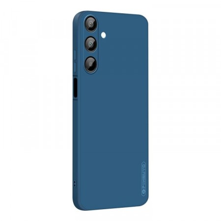 PINWUYO Liquid TPU-deksel Samsung Galaxy A17 blå