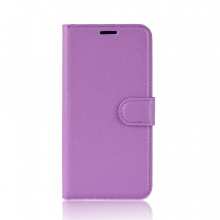 Lommebok deksel for Galaxy A7 (2018) lilla