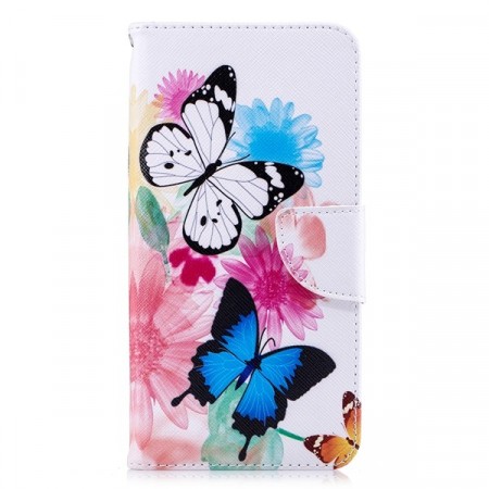 Lommebok deksel til iPhone XS Max - Butterfly