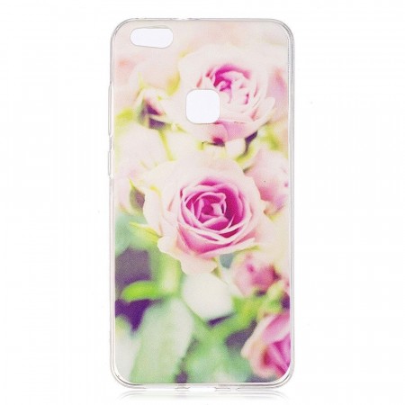 TPU Deksel Huawei P10 Lite - blomster