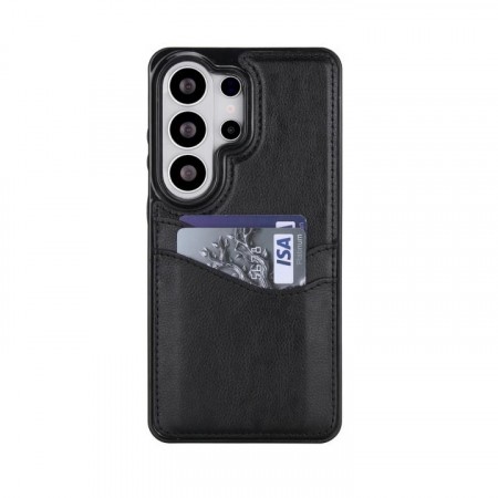Tech-Flex Deksel med plass til kort Samsung Galaxy S26 Ultra 5G svart