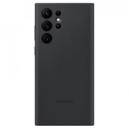Samsung Galaxy S22 Ultra Silikondeksel - Svart