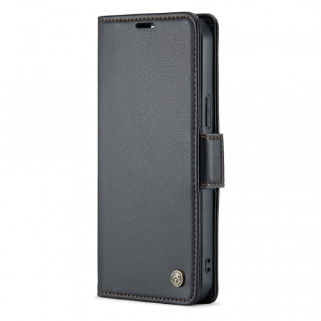 CaseMe Lommebok deksel for iPhone 15 Pro svart