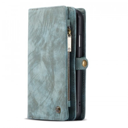 CaseMe 2-i-1 Lommebok deksel iPhone 11 Pro Max  blå