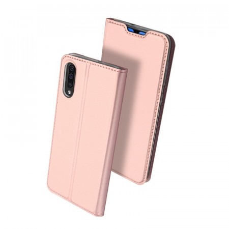 Dux Ducis Skin Pro Series Flip deksel Galaxy A70 Roségull
