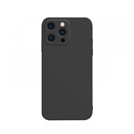 Tech-Flex silikondeksel til iPhone 13 Pro svart