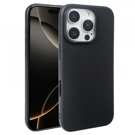 Tech-Flex silikondeksel Deksel til iPhone 16 Pro svart
