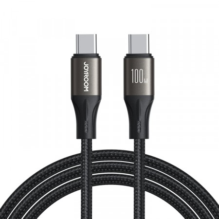 JOYROOM USB-C til USB-C 100W Ladekabel 1.2m - Svart