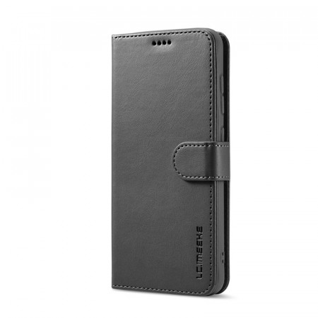 LC.IMEEKE Lommebok deksel for Samsung Galaxy S21 FE svart