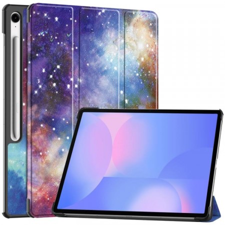 Deksel Tri-Fold Smart til Samsung Galaxy Tab S10 FE+ Plus - Galakse