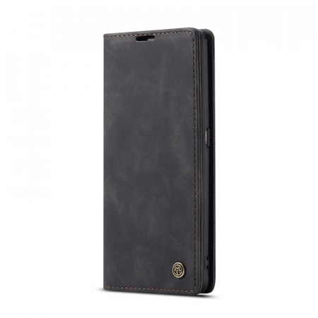 CaseMe flip Retro deksel for Samsung Galaxy A80 svart