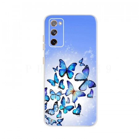 Fashion TPU Deksel for Samsung Galaxy S20 FE - Butterfly