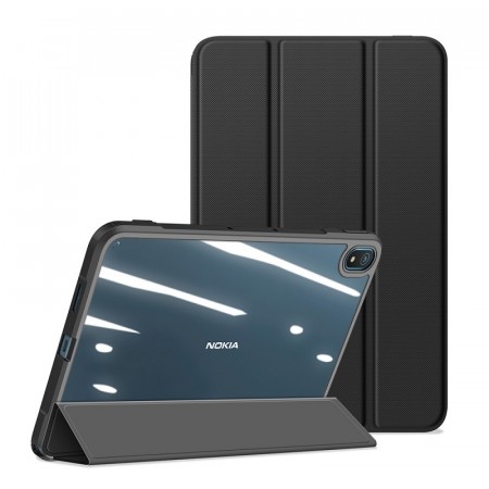 Dux Ducis Toby Deksel Tri-Fold Smart til Nokia T20 svart
