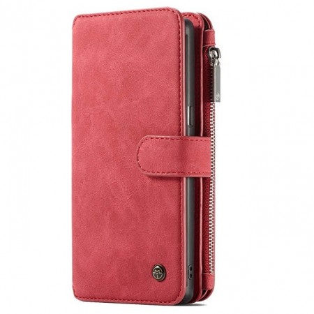 CaseMe 2-i-1 Lommebok deksel Galaxy Note 9 rød