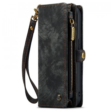 CaseMe 2-i-1 Lommebok deksel iPhone 17 Pro Max svart