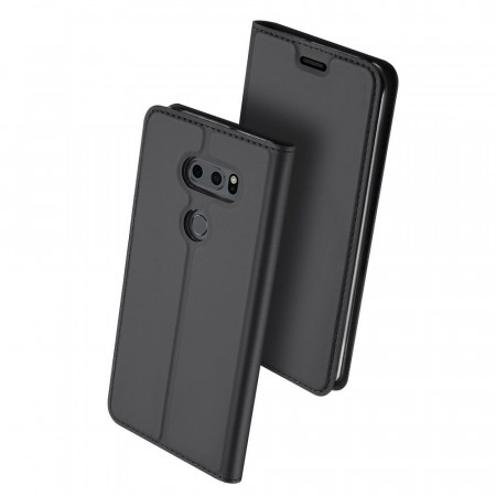 Dux Ducis Skin Pro Series Flip deksel LG V30S ThinQ svart