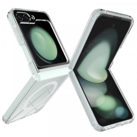 Tech-Flex TPU Deksel for Samsung Galaxy Z Flip 6 5G MagSafe Gjennomsiktig