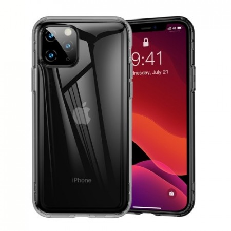 iPhone 11 Baseus Airbag Deksel - Svart/Gjennomsiktig