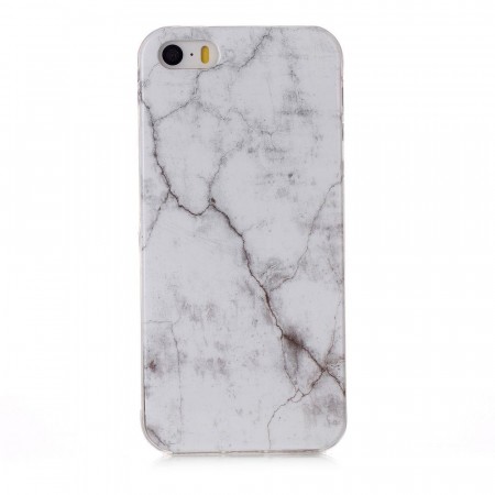 TPU Deksel for iPhone 5S/5/SE (2016) - Marmor