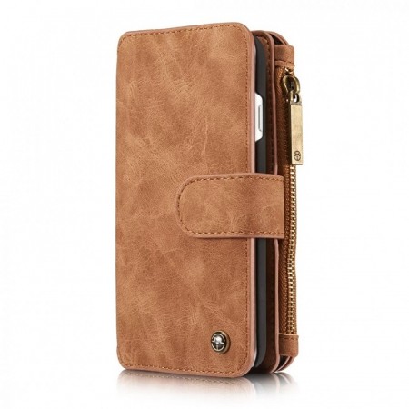 CaseMe Lommebok deksel Galaxy S7 Edge brun