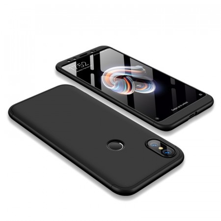 GKK Deksel Tre-trinns heldekkende Xiaomi Mi A2 svart