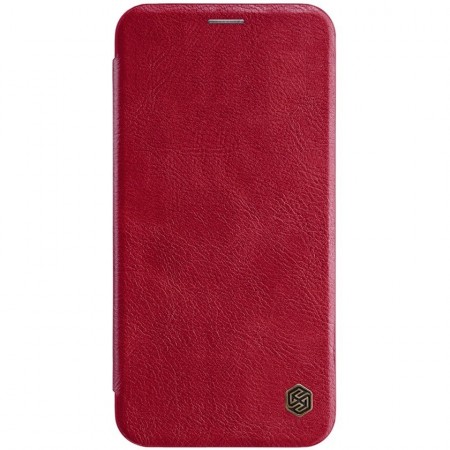 Nillkin Qin flip deksel for iPhone XR rød