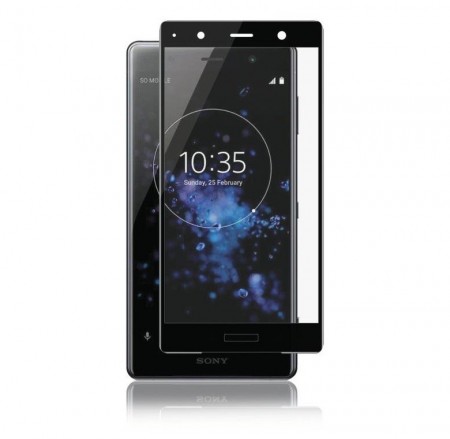 Panzer Premium Buet Glass Skjermbeskyttelse Xperia XZ2 Premium svart