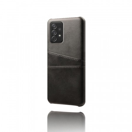 Tech-Flex TPU Deksel med PU-lær plass til kort Samsung Galaxy A73 5G svart